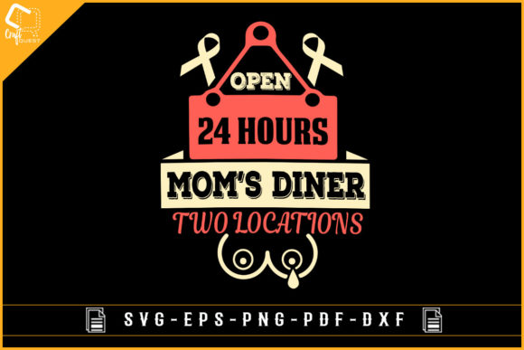 Funny Breastfeeding Mom Graphic for Crafts