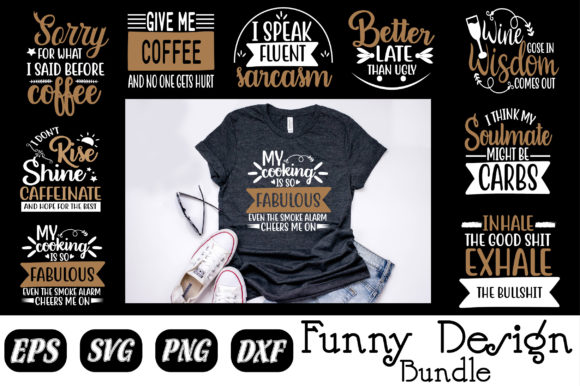Funny Design Bundle Graphics for Crafts