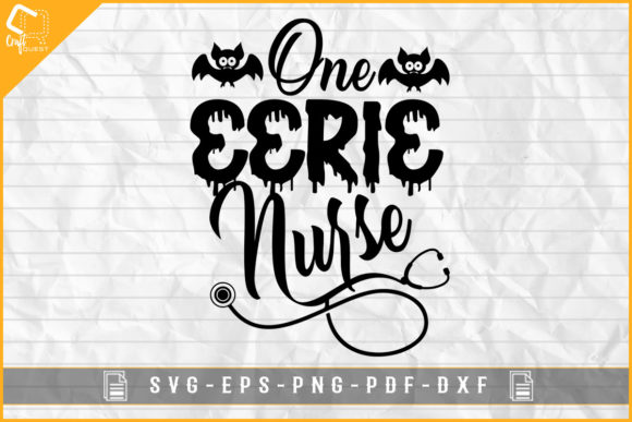 One Eerie Nurse Graphics for Crafts