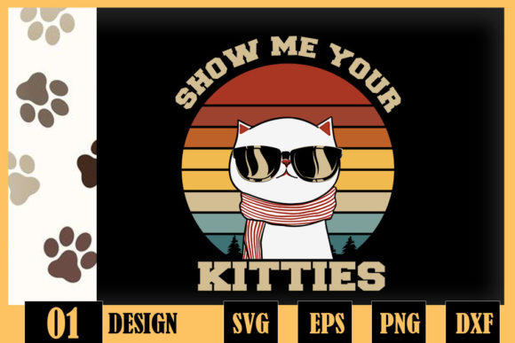 Show Me Your Kitties Graphics for Crafts
